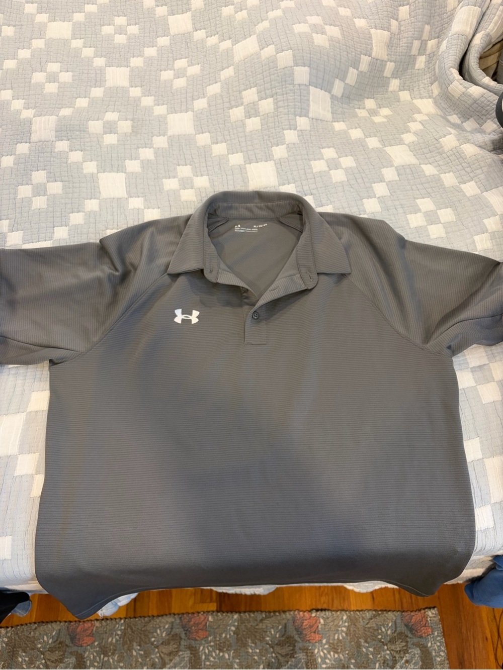 Under Armour Men’s Gray Polo Shirt xl